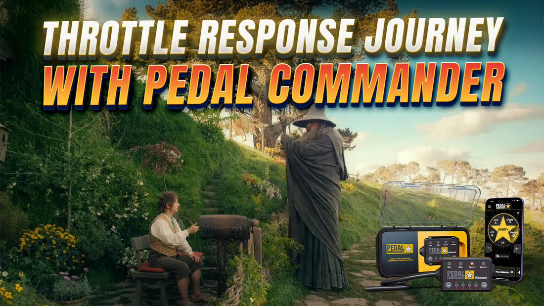 throttle response journey with Pedal Commander®