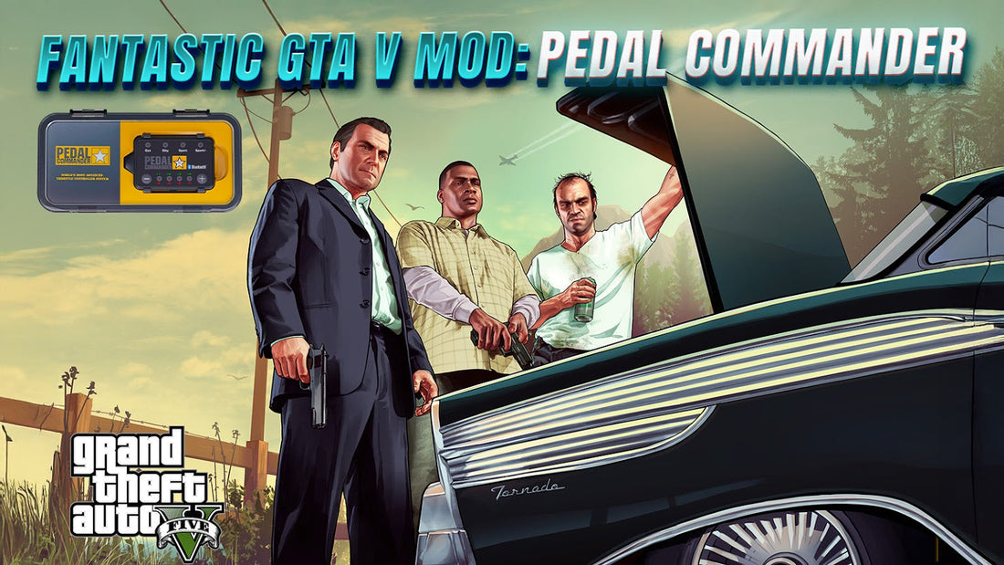 Fantastic GTA V Mod Wanted in Real Life: Pedal Commander®