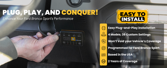 Pedal Commander pour Ford Bronco Sport