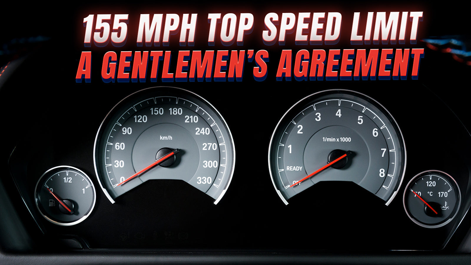 Why Do German Sportscars Have a 155 MPH Top Speed Limit?