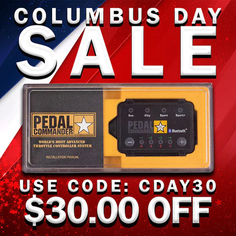 Pedal Commander Columbus Day Sale!