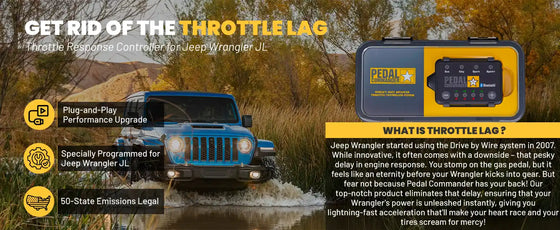 COMMENT PEDAL COMMANDER AMÉLIORE-T-IL LA JEEP WRANGLER ?