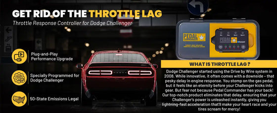 COMMENT PEDAL COMMANDER AMÉLIORE-T-IL LE DODGE CHALLENGER ?