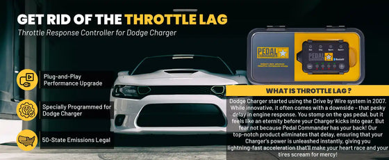 HOW DOES PEDAL COMMANDER IMPROVE DODGE CHARGER?