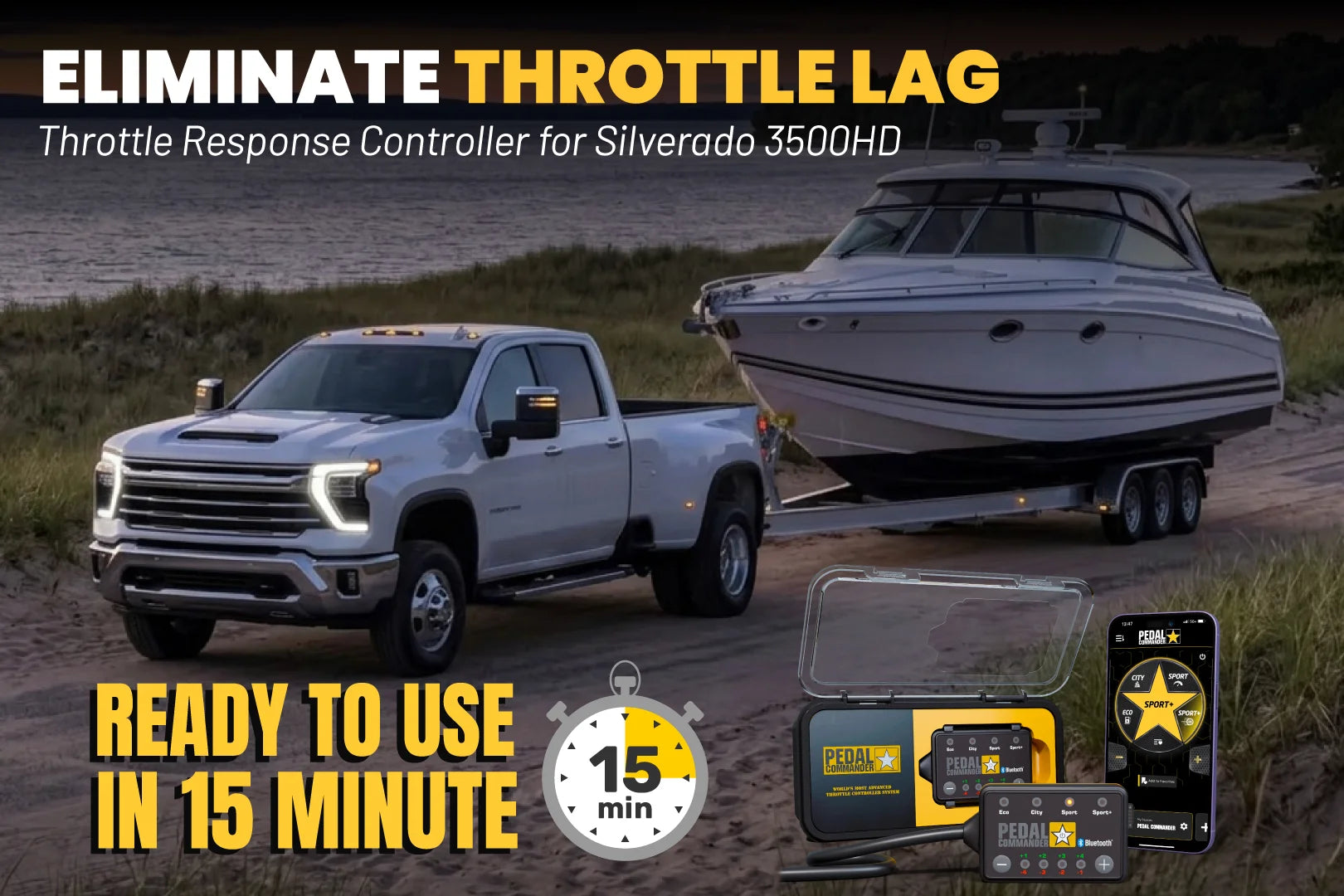 Pedal Commander for Chevrolet Silverado 3500HD