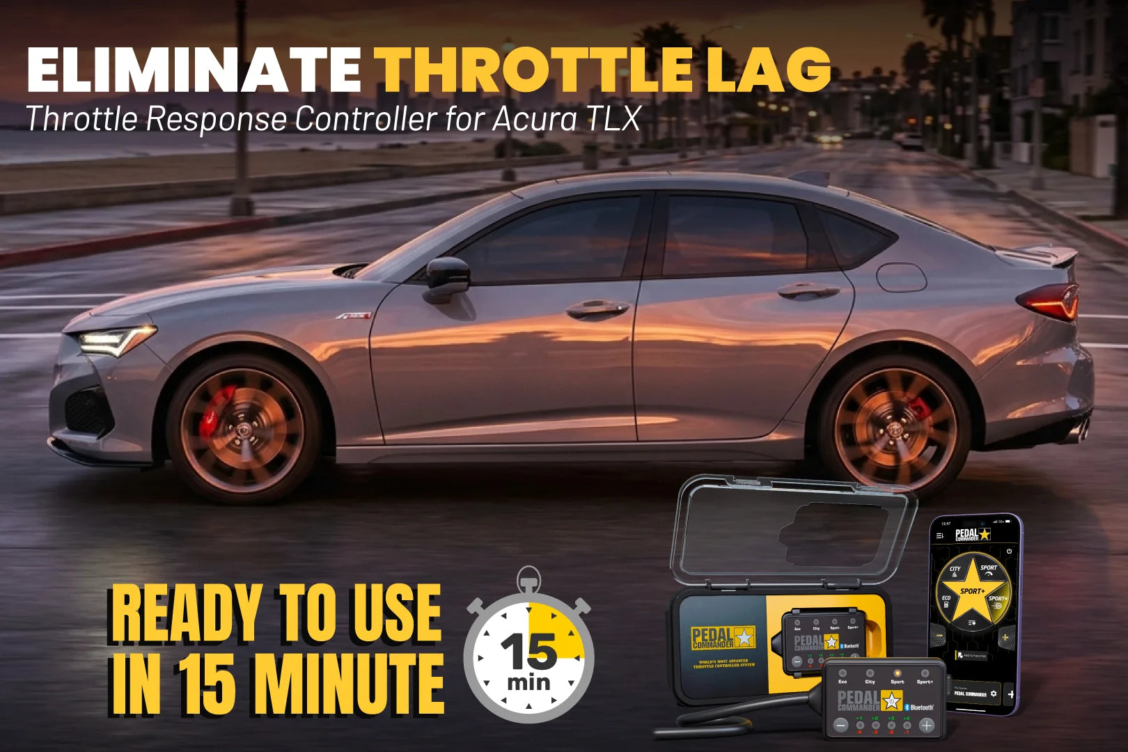 Pedal Commander pour Acura TLX