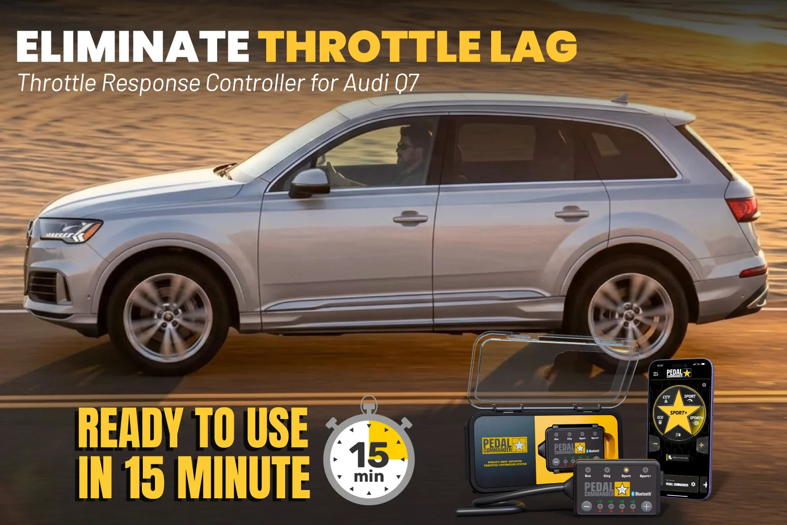 Pedal Commander pour Audi Q7