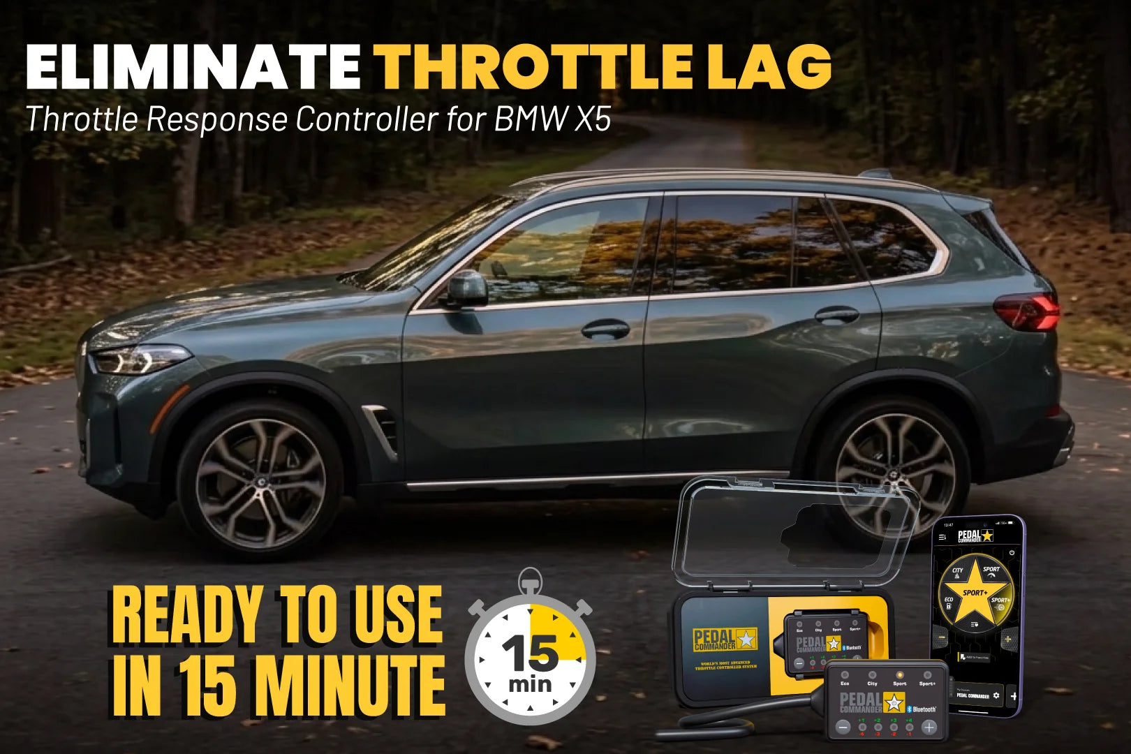 Pedal Commander pour BMW X5