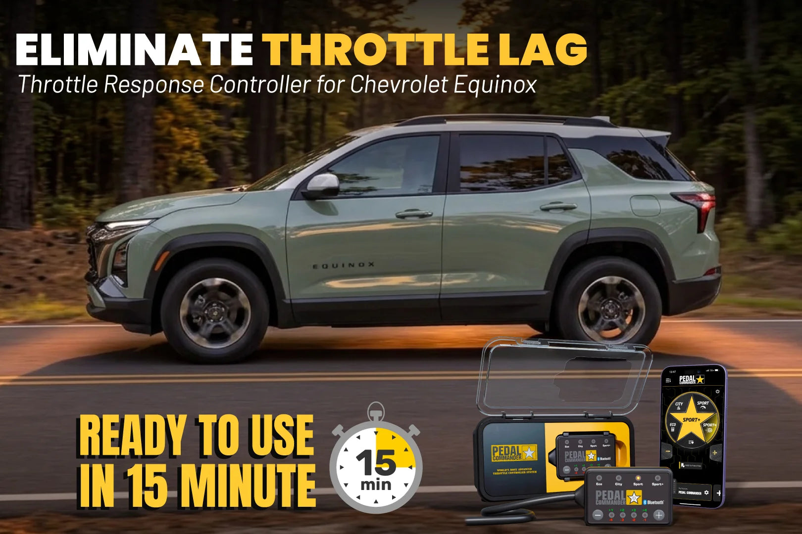 Pedal Commander pour Chevrolet Equinox