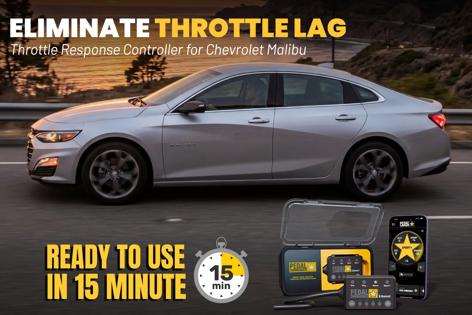 Pedal Commander pour Chevrolet Malibu