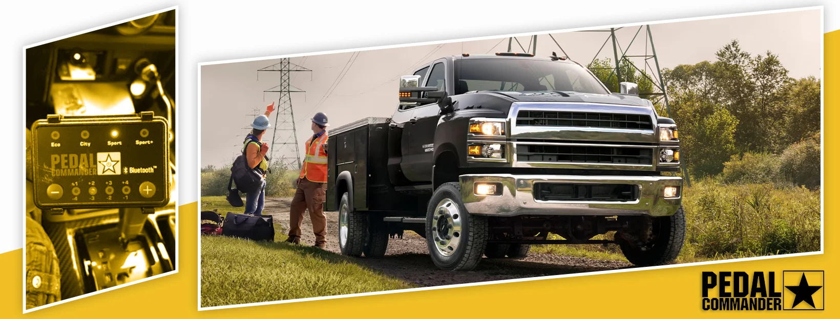 Pedal Commander pour Chevrolet Silverado Cabines Châssis (4500 HD/5500HD/6500HD)