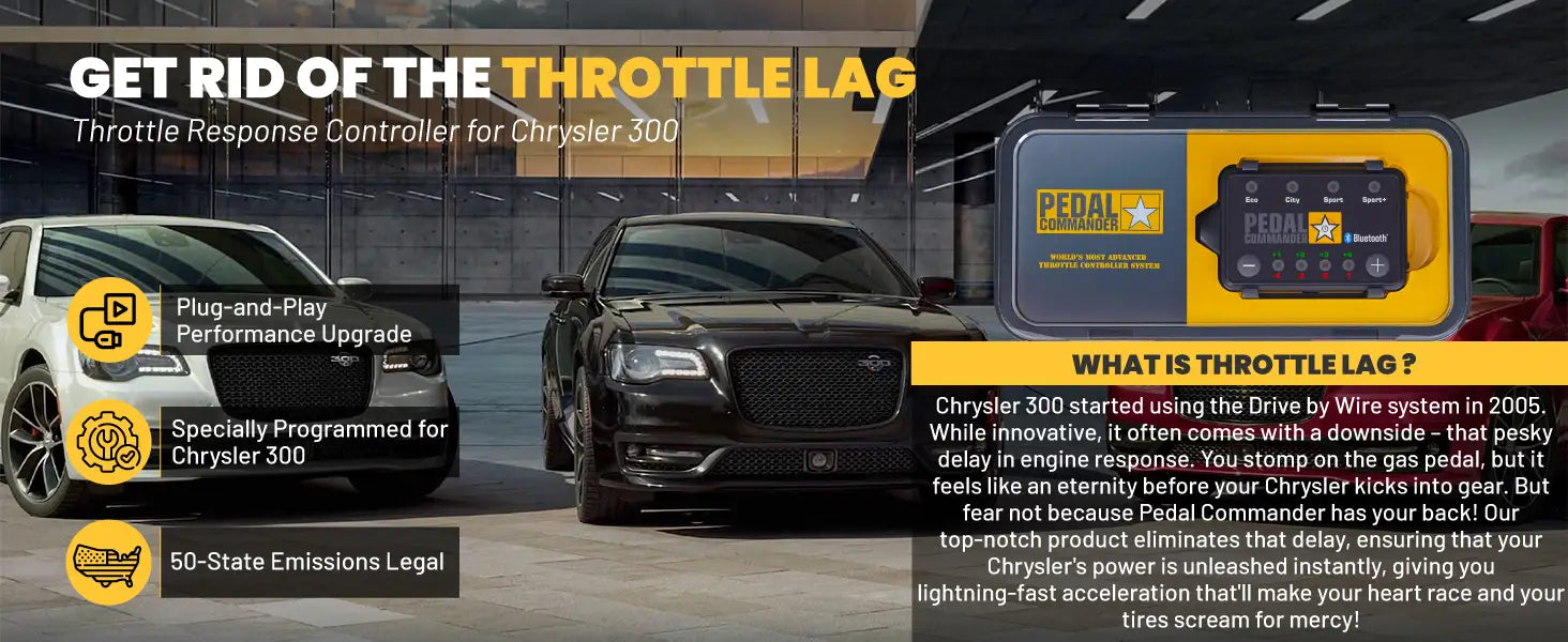Pedal Commander pour Chrysler 300