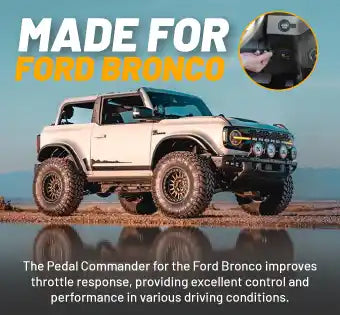 Pedal Commander pour Ford Bronco