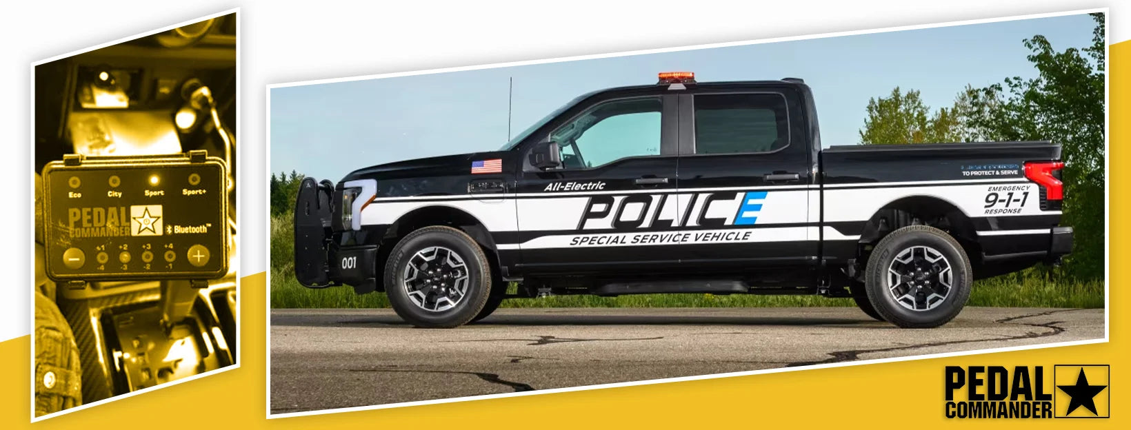 Pedal Commander for Ford F150 Lighting Pro SSV