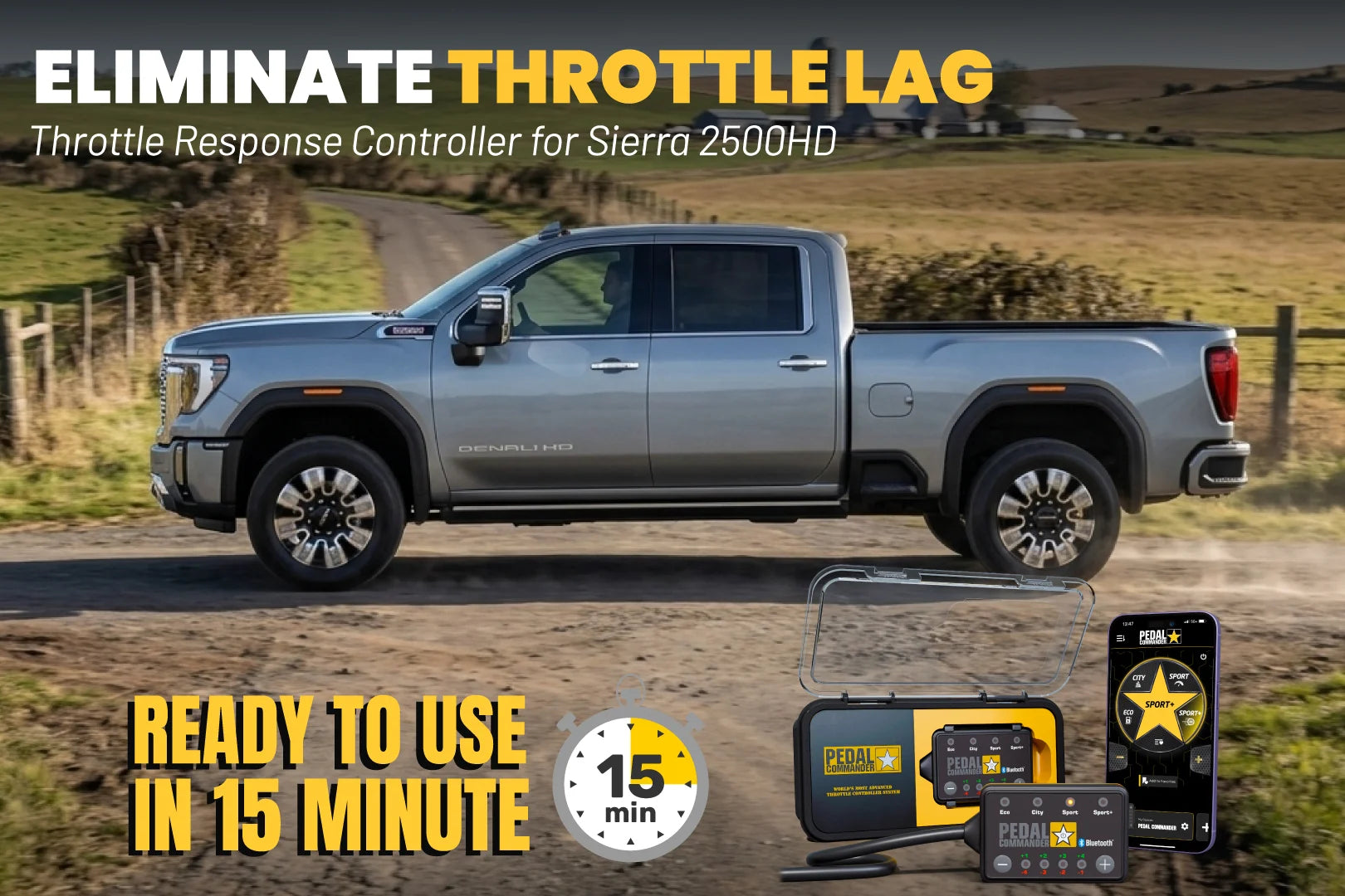 Pedal Commander pour GMC Sierra 2500HD
