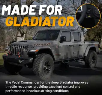 Pedal Commander pour Jeep Gladiator