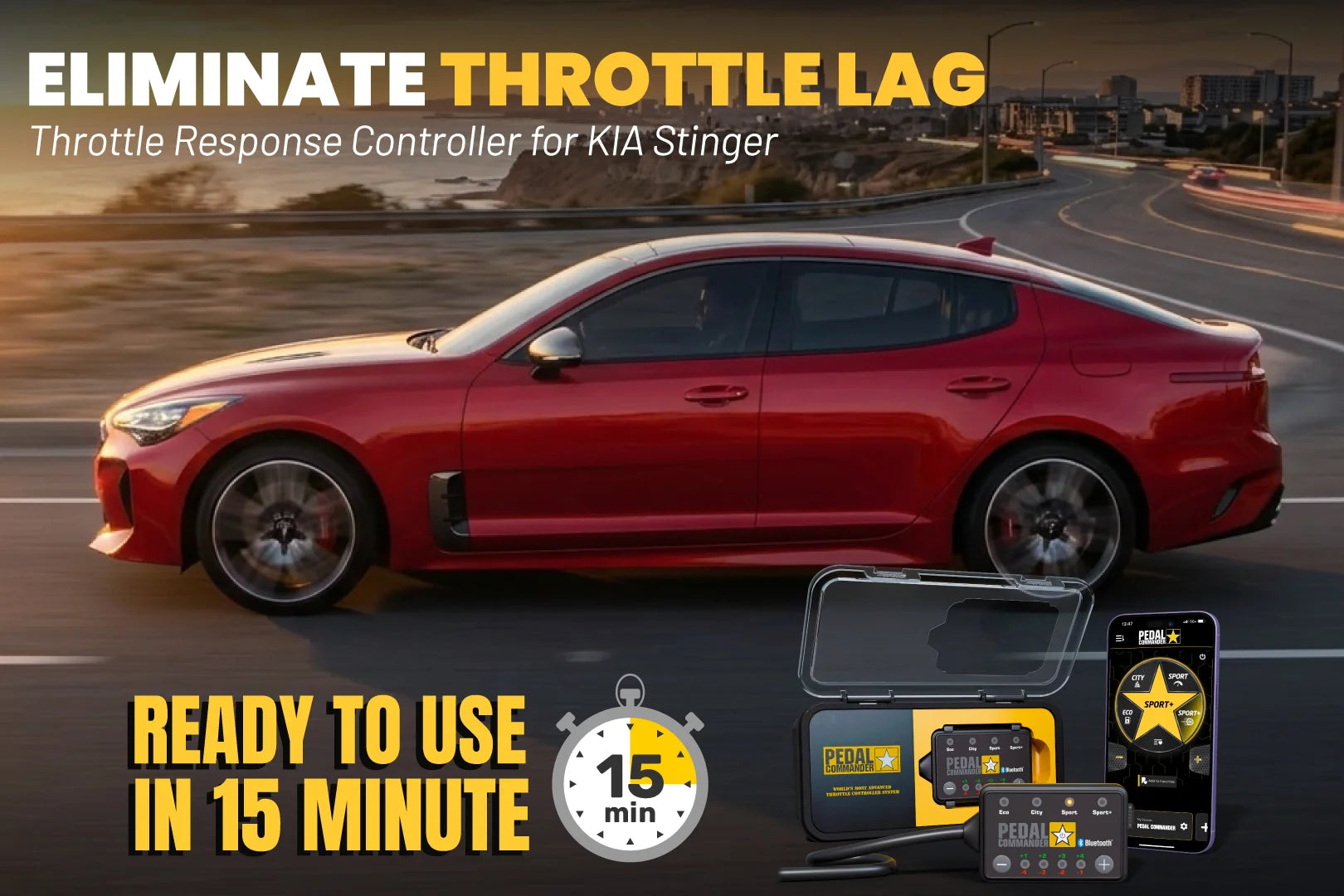 Pedal Commander pour Kia Stinger