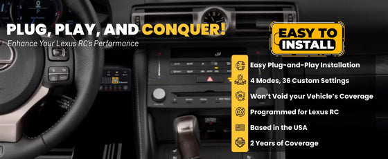 Pedal Commander pour Lexus RC