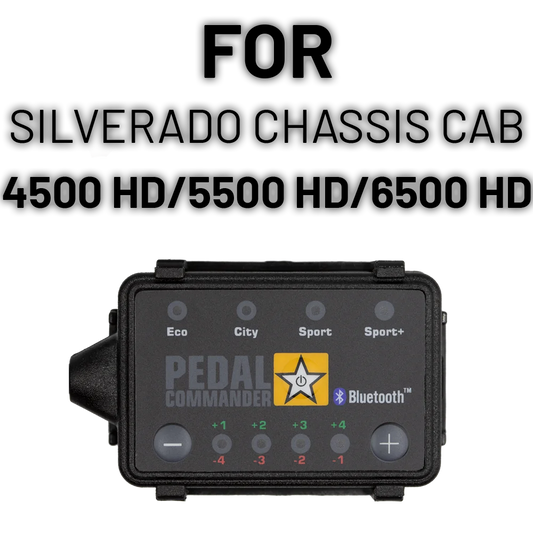 Pedal Commander pour Chevrolet Silverado Cabines Châssis (4500 HD/5500HD/6500HD)