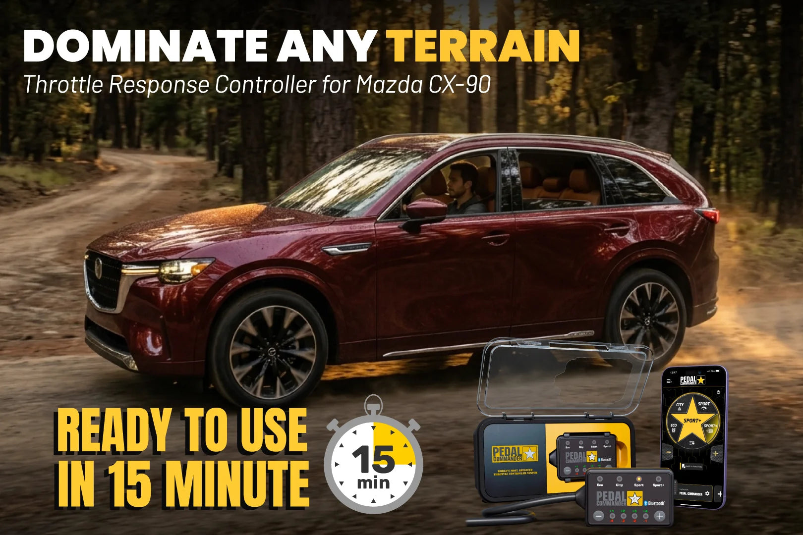 Pedal Commander pour Mazda CX90