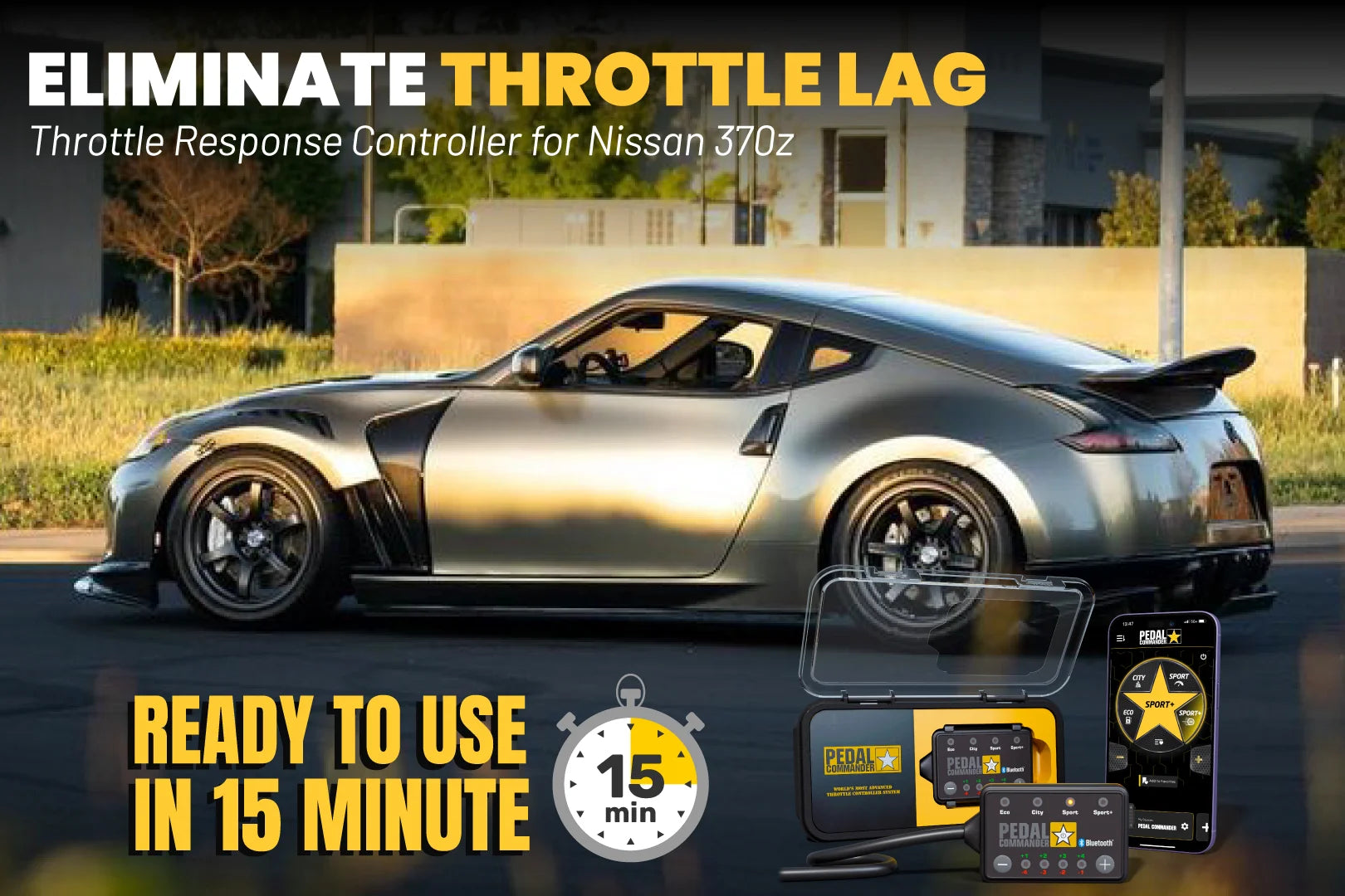 Pedal Commander pour Nissan 370Z