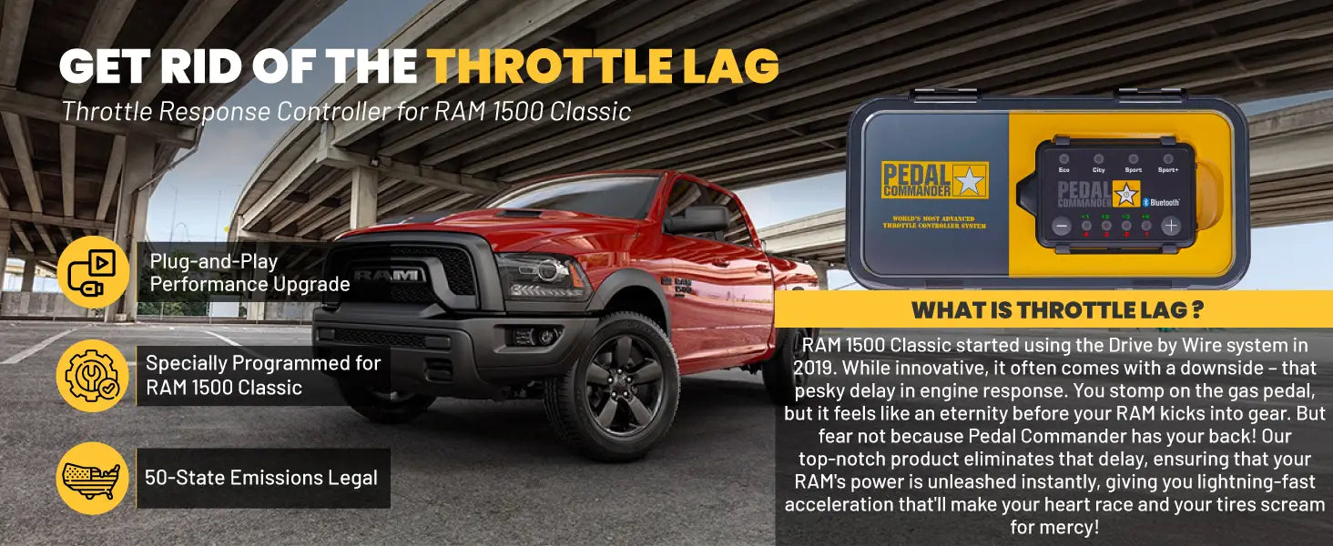 Pedal Commander pour RAM 1500 Classic