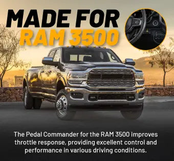 Pedal Commander pour RAM 3500 | Throttle Response Controller 