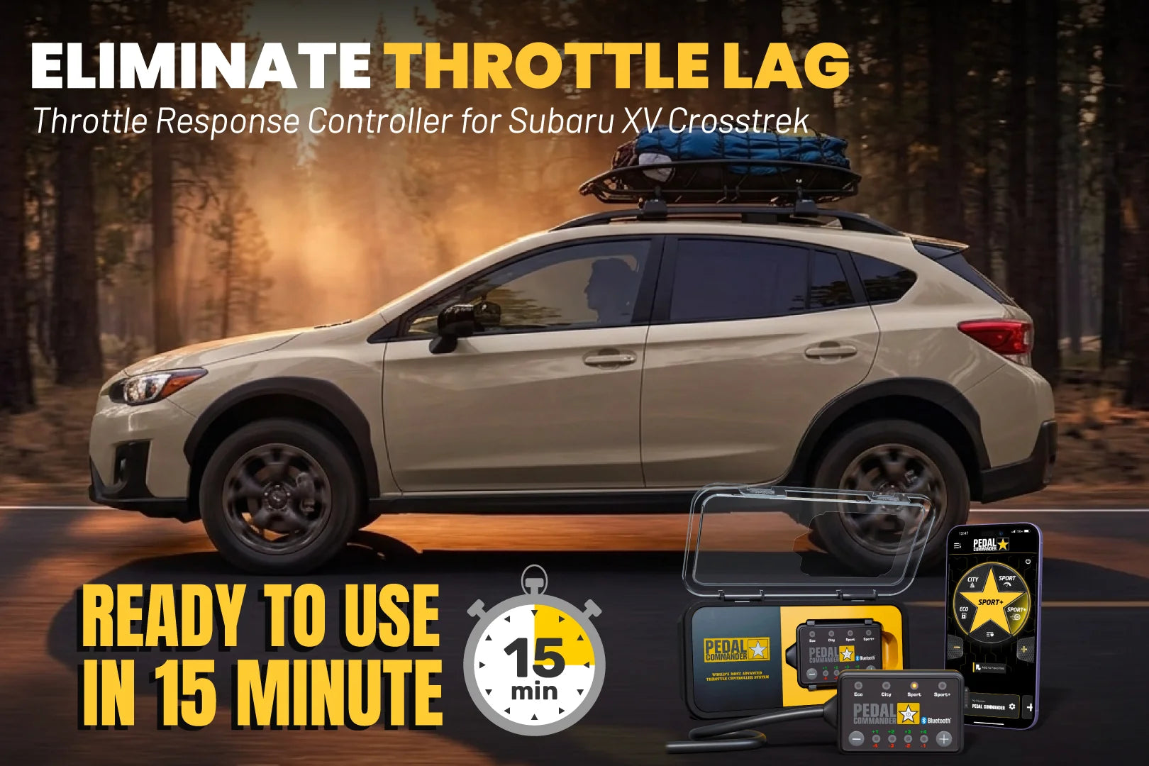 Pedal Commander pour Subaru Crosstrek