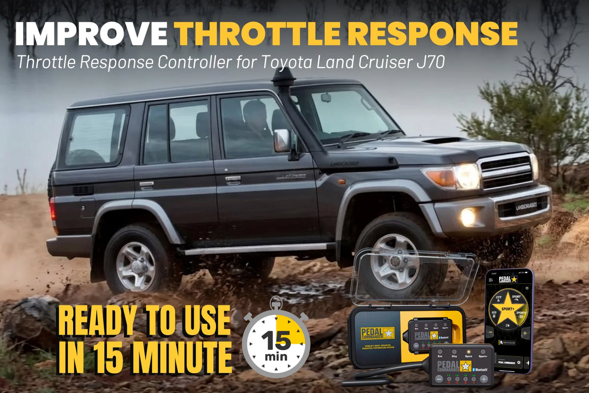 Pedal Commander pour Toyota Land Cruiser J70