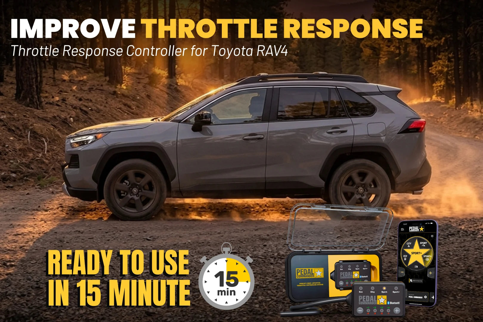 Pedal Commander pour Toyota RAV4