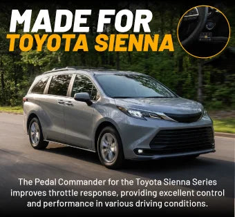 Pedal Commander pour Toyota Sienna | Throttle Response Controller 
