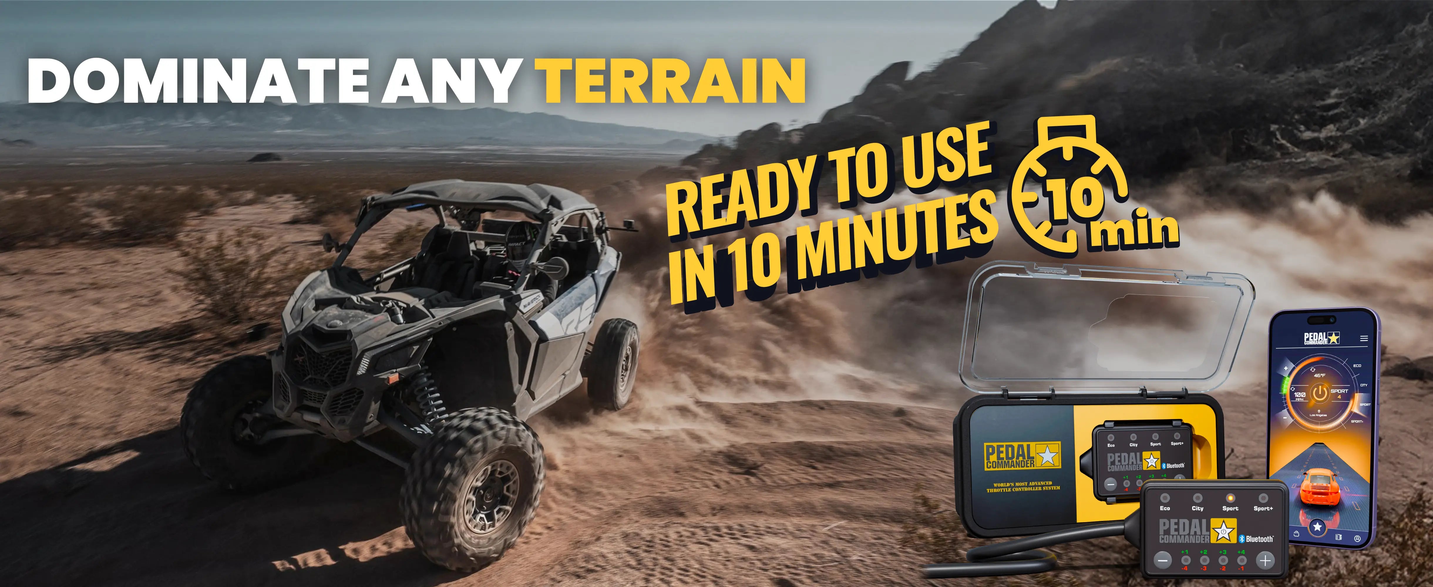 Pedal Commander pour Can-Am Maverick