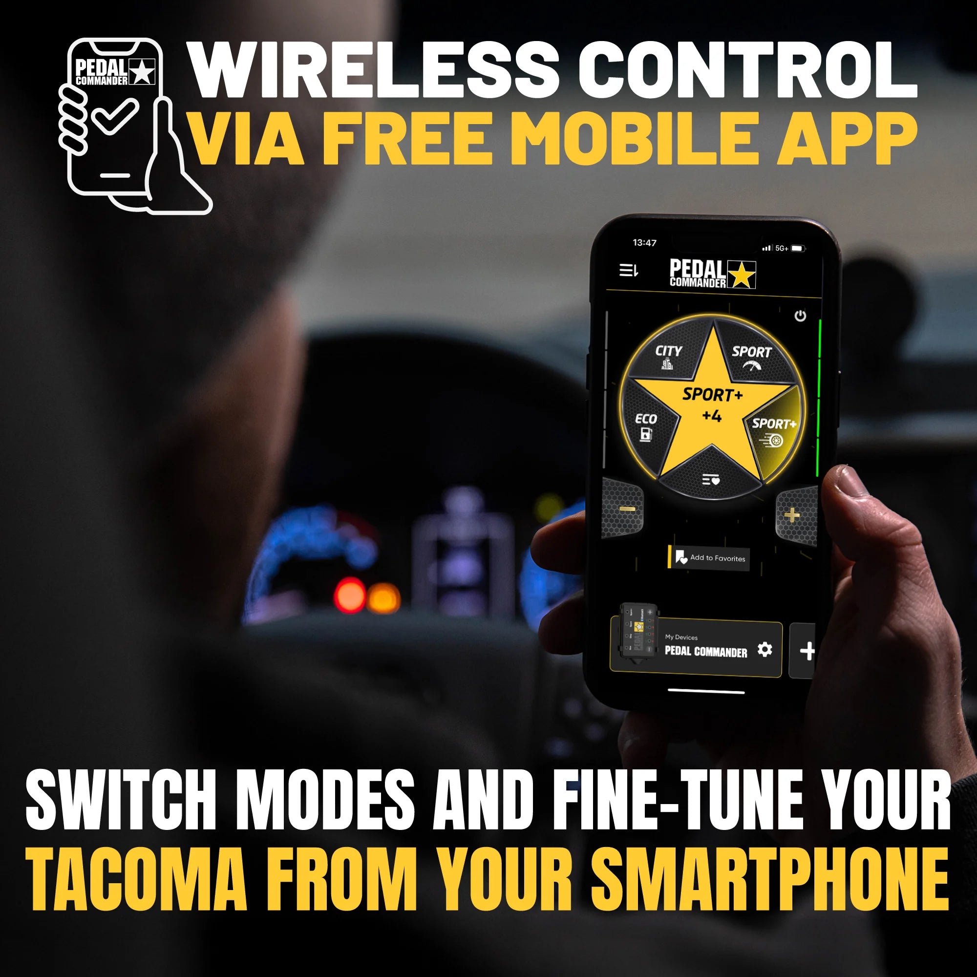Pedal Commander pour Toyota Tacoma
