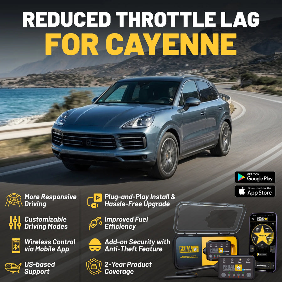Pedal Commander pour Porsche Cayenne