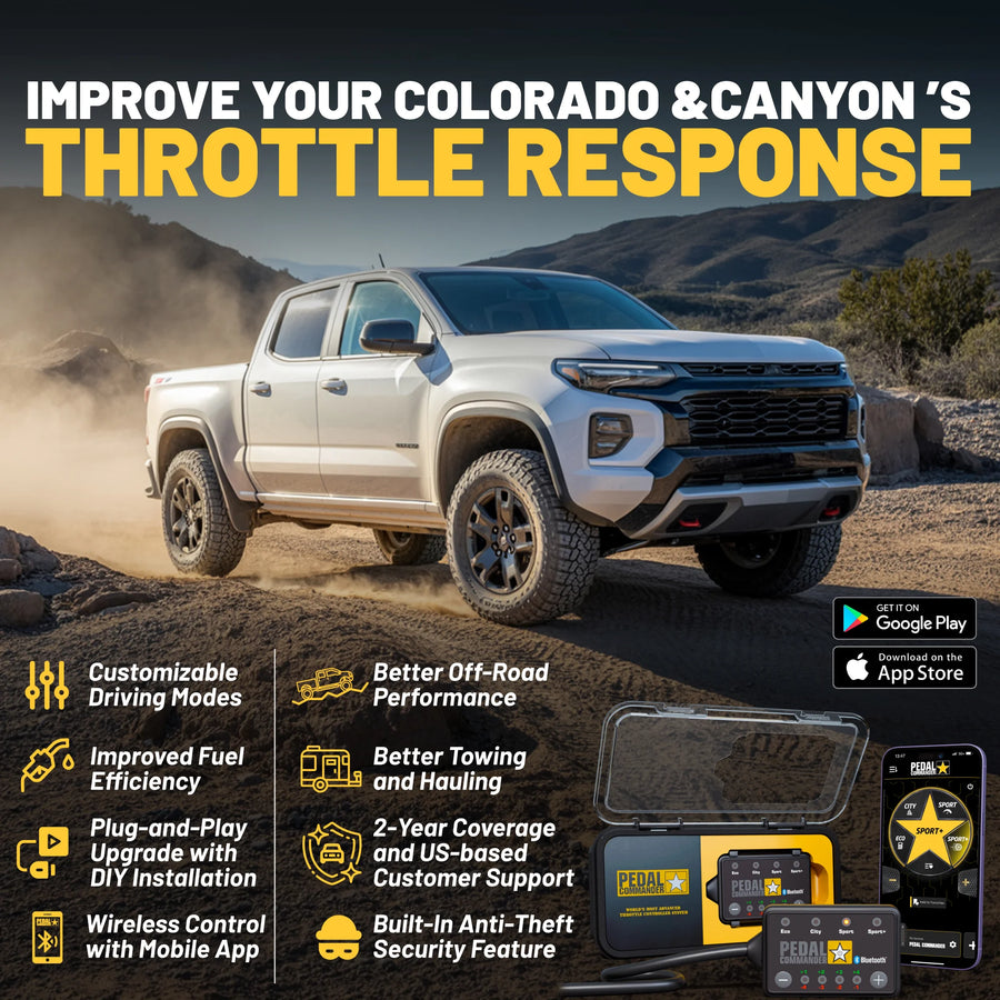 Pedal Commander pour Chevrolet Colorado