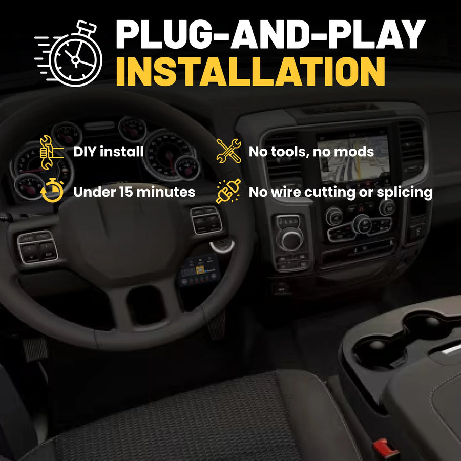 RAM 1500 Classique 4ème Génération (2019+) (3.0L Diesel - 3.6L - 5.7L)