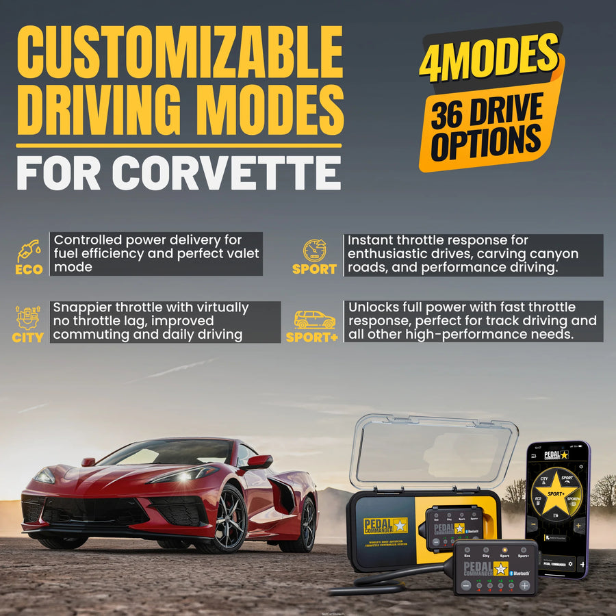 Pedal Commander pour Chevrolet Corvette
