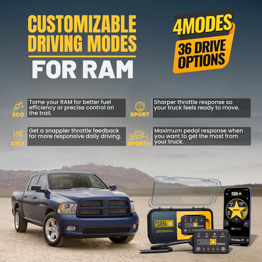 Pedal Commander pour Dodge RAM