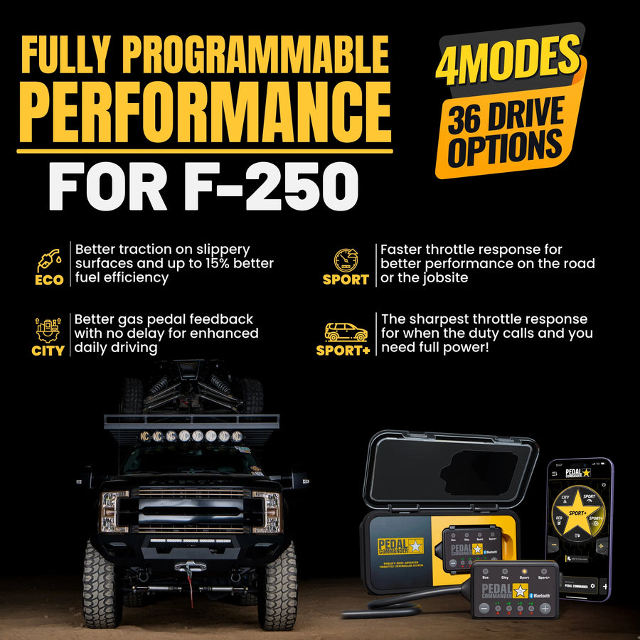 Pedal Commander pour Ford F250