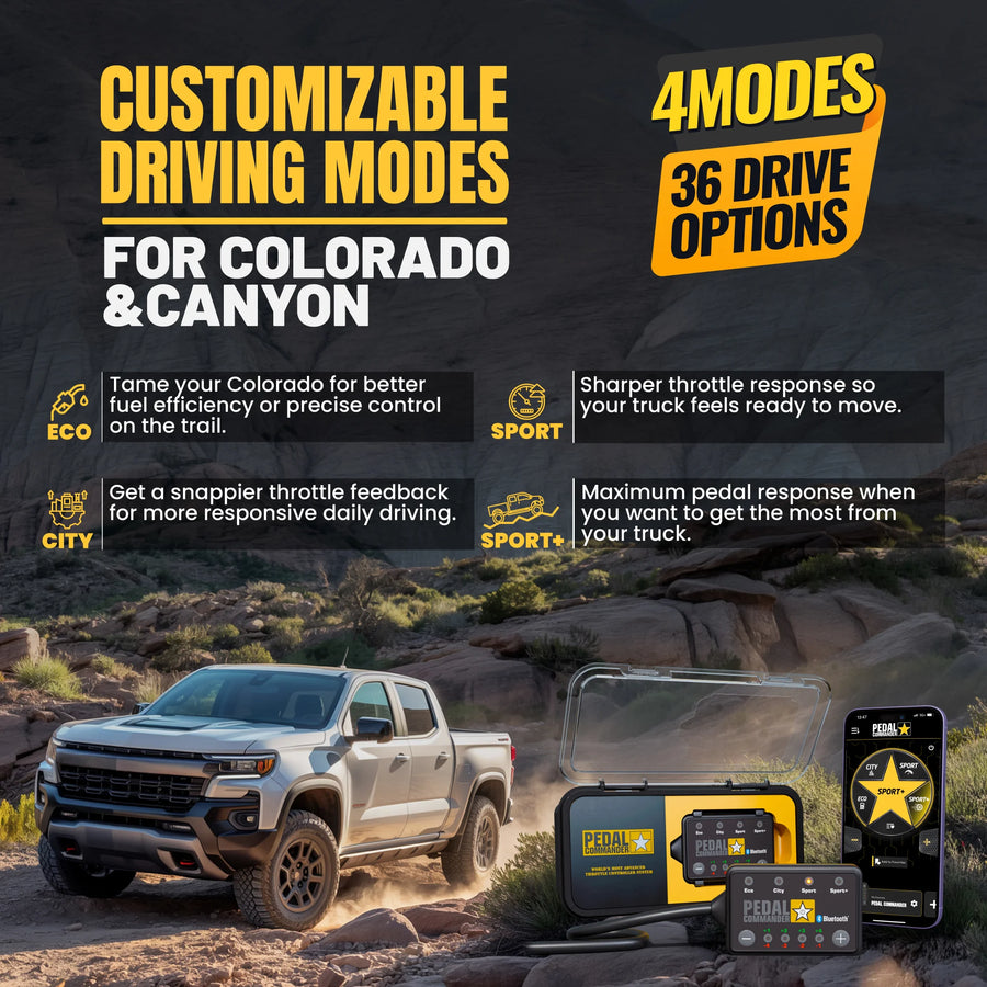 Pedal Commander pour Chevrolet Colorado