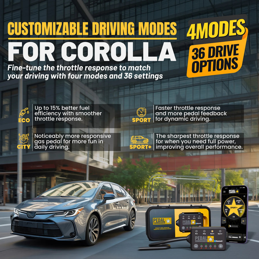 Pedal Commander pour Toyota Corolla