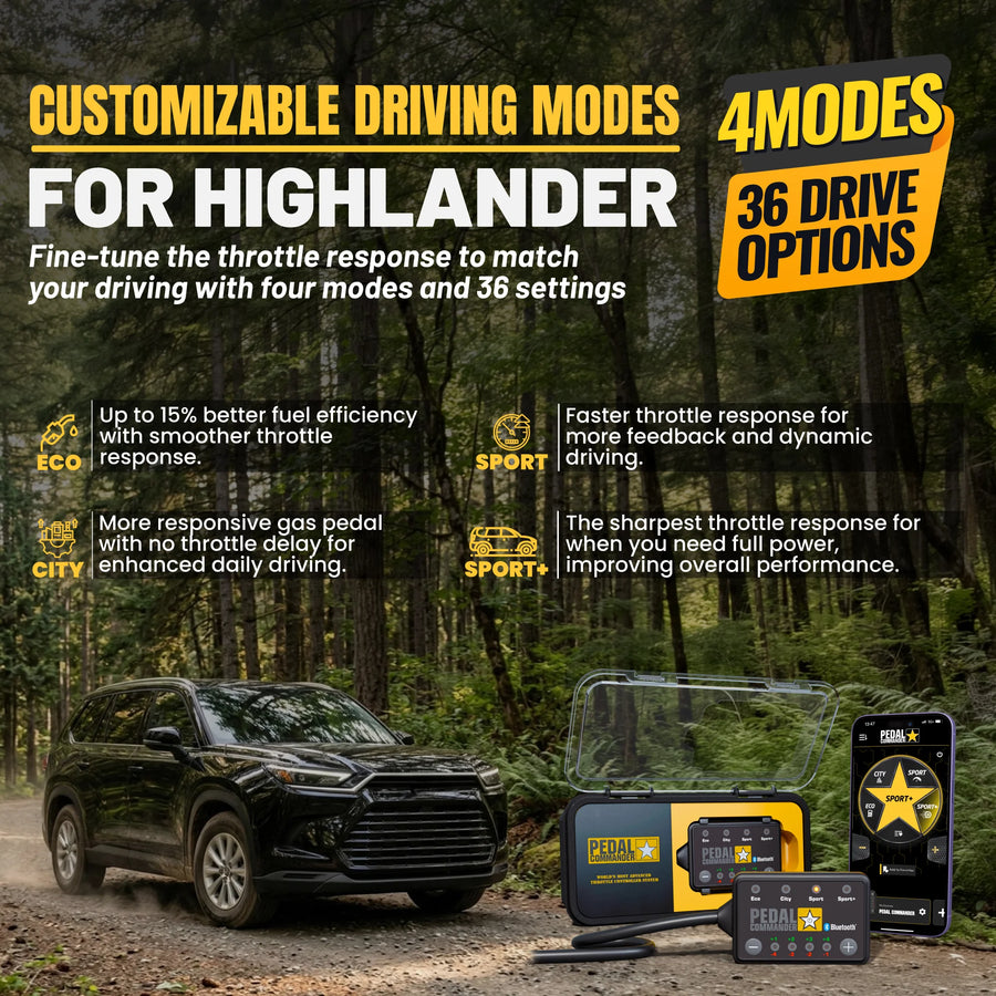 Pedal Commander pour Toyota Highlander