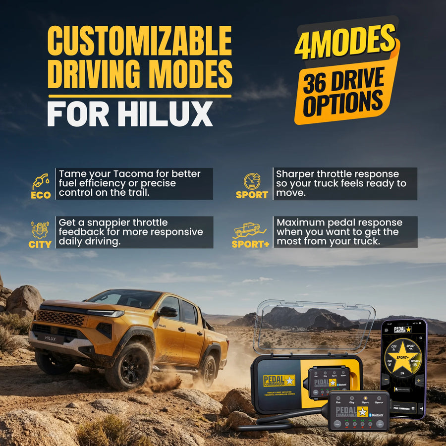Pedal Commander pour Toyota Hilux