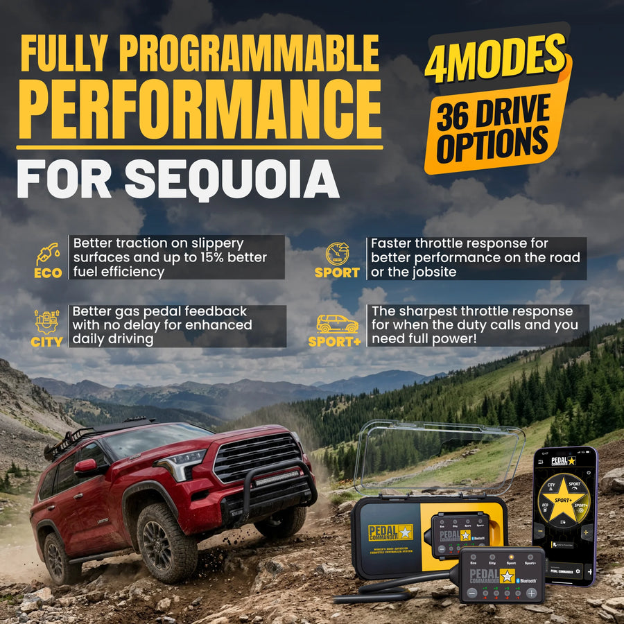 Pedal Commander pour Toyota Sequoia