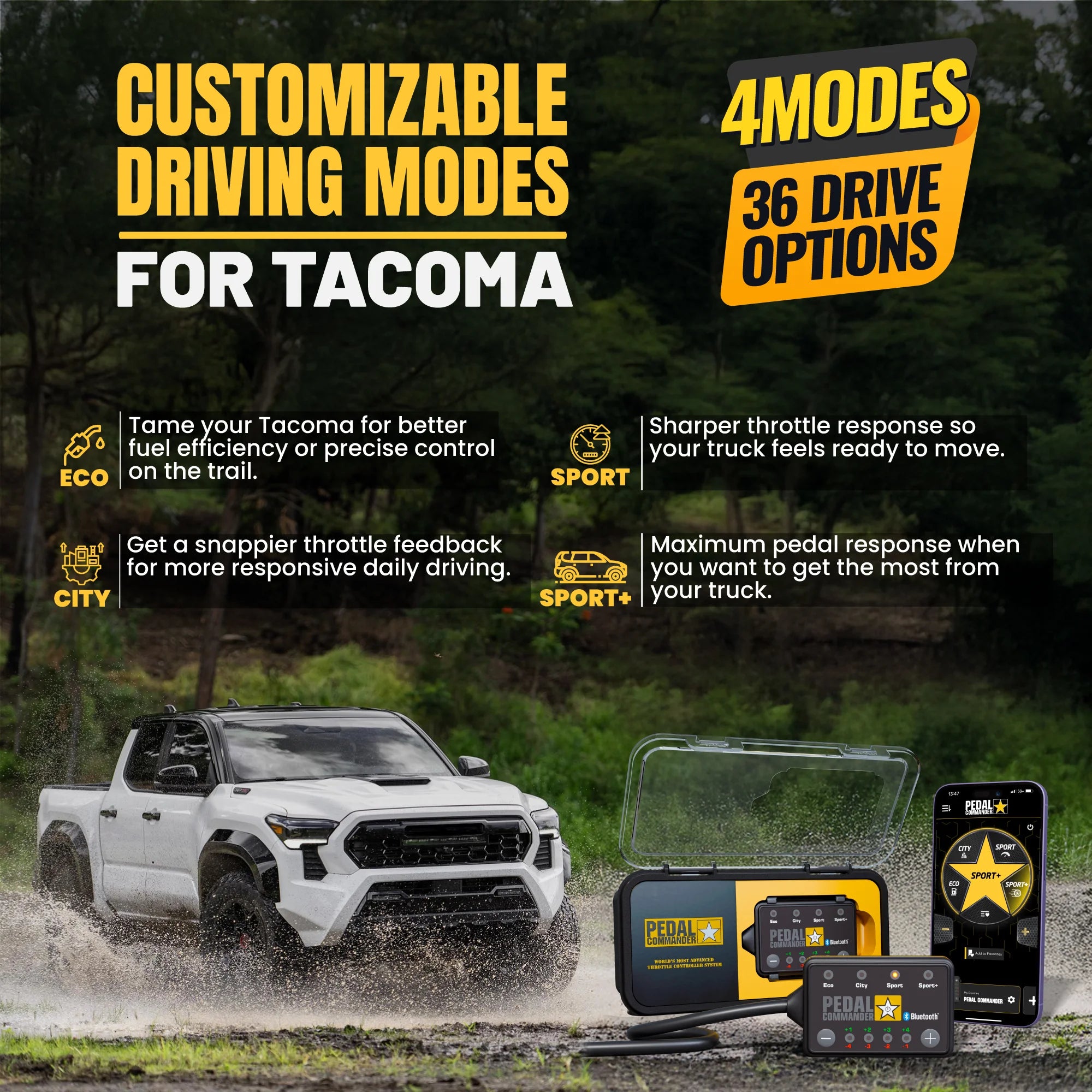 Pedal Commander pour Toyota Tacoma
