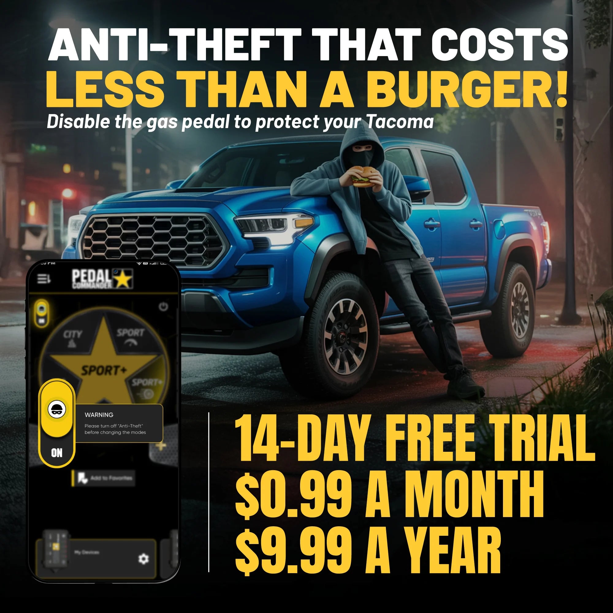 Pedal Commander pour Toyota Tacoma