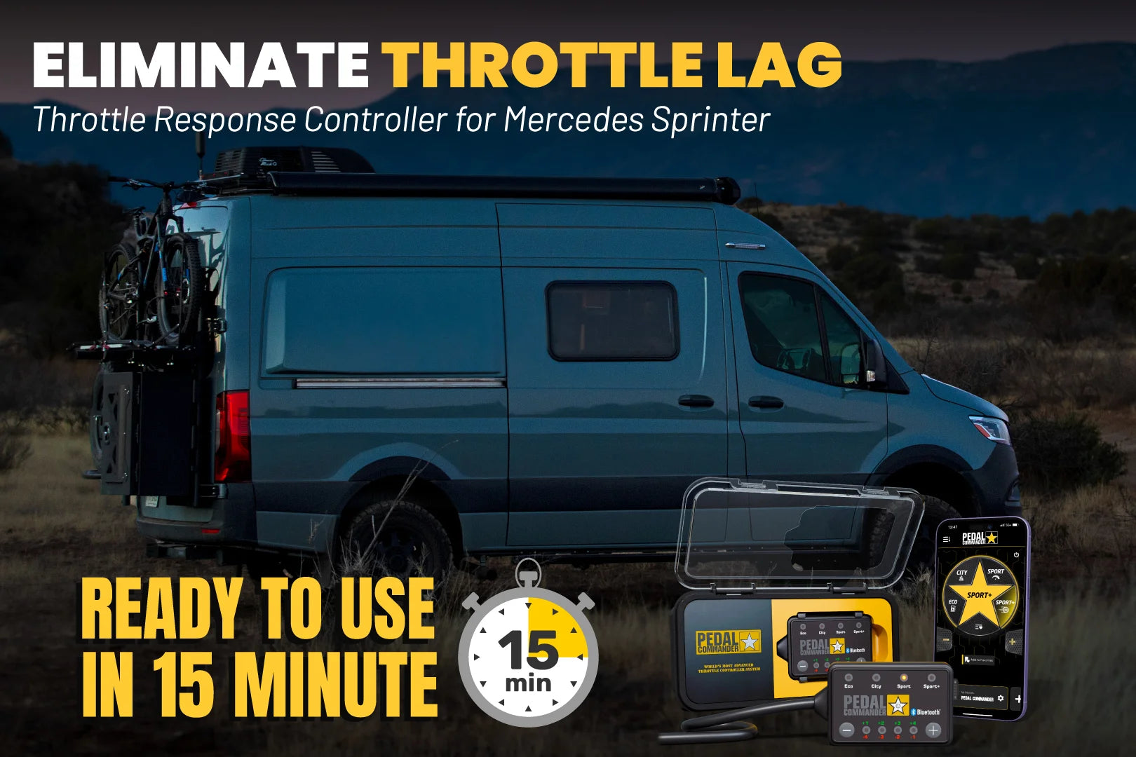 Pedal Commander pour Mercedes Sprinter