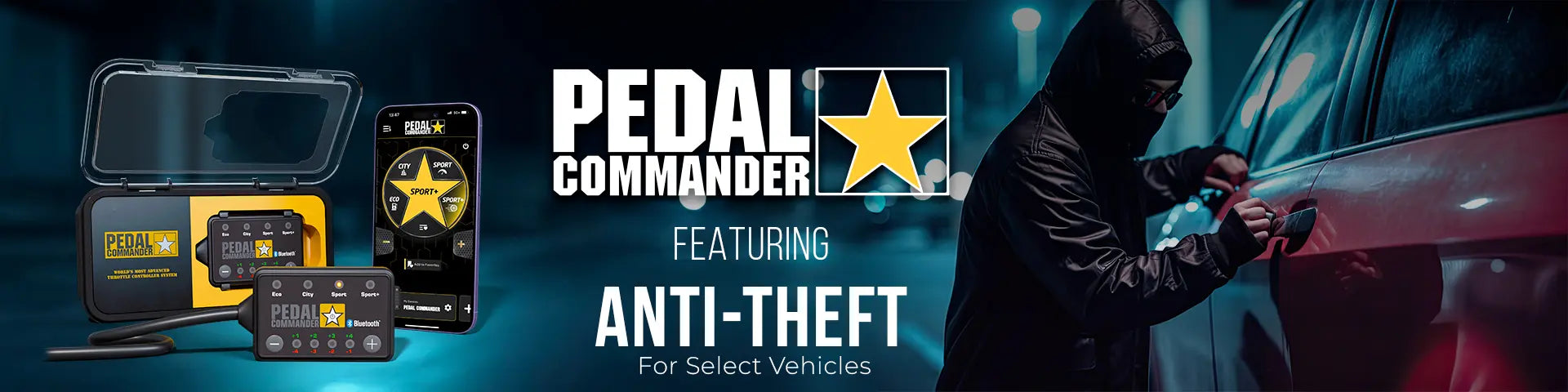 Pedal Commander Anti-vol