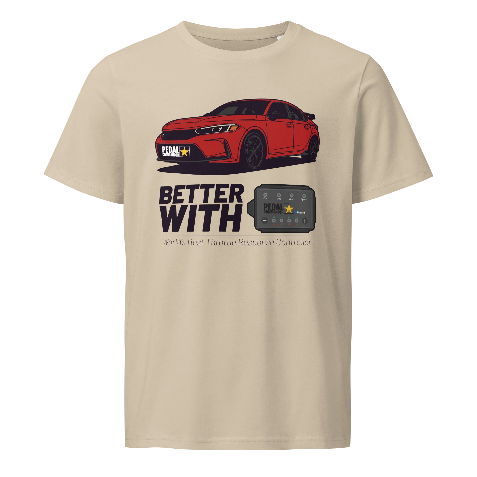 Pedal Commander T-shirt unisexe bio mi-léger