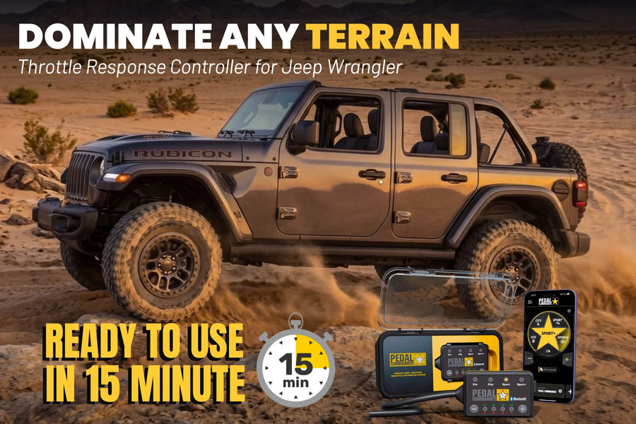 Pedal Commander for Jeep Wrangler